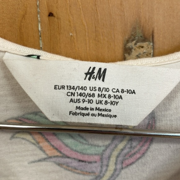 H&M girls unicorn dress - Picture 2 of 4